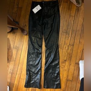 Zara Leather Pants